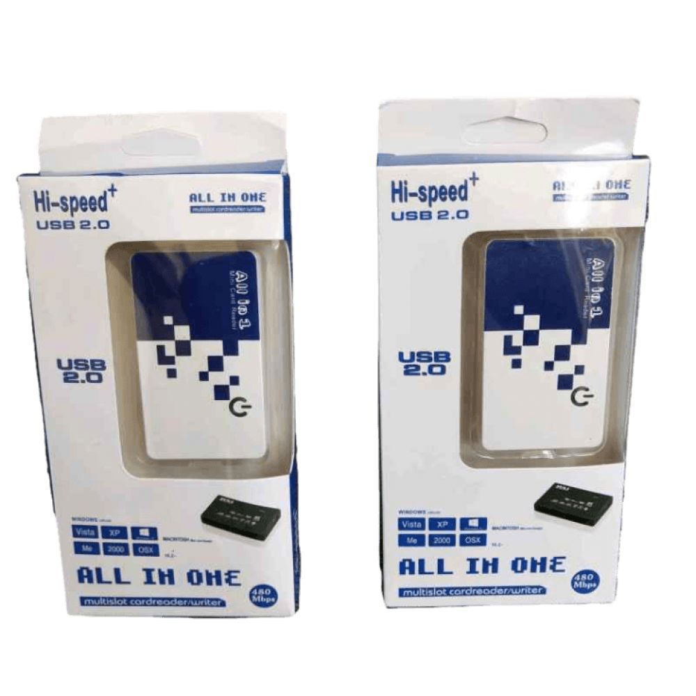 Hi-Speed Card Reader USB 6 Slot